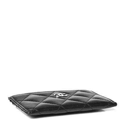 Chanel Lambskin Quilted Card Holder Black 4 of 8