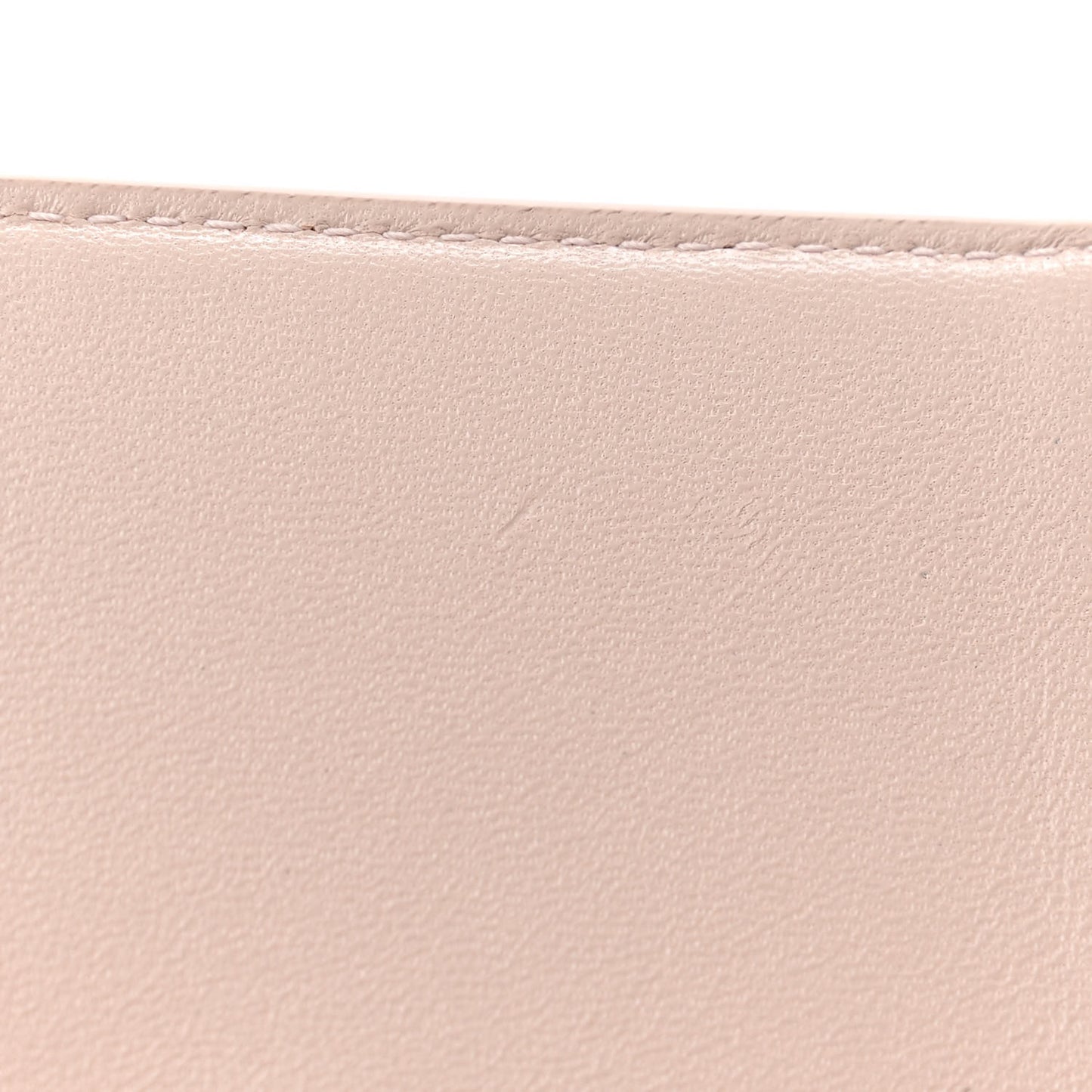 Ceramic Effect Deerskin Cannage Diorama Elancee Wallet Hyper Pink