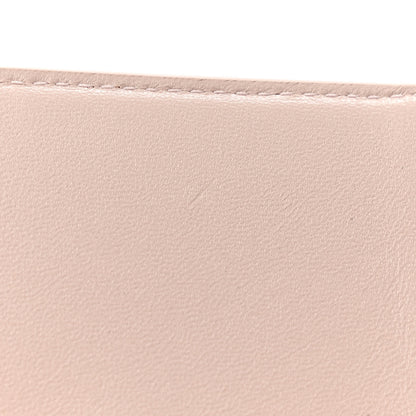 Christian Dior Ceramic Effect Deerskin Cannage Diorama Elancee Wallet Hyper Pink 8 of 8