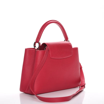 Louis Vuitton Taurillon Capucines Studs PM Bougainvillea 4 of 8
