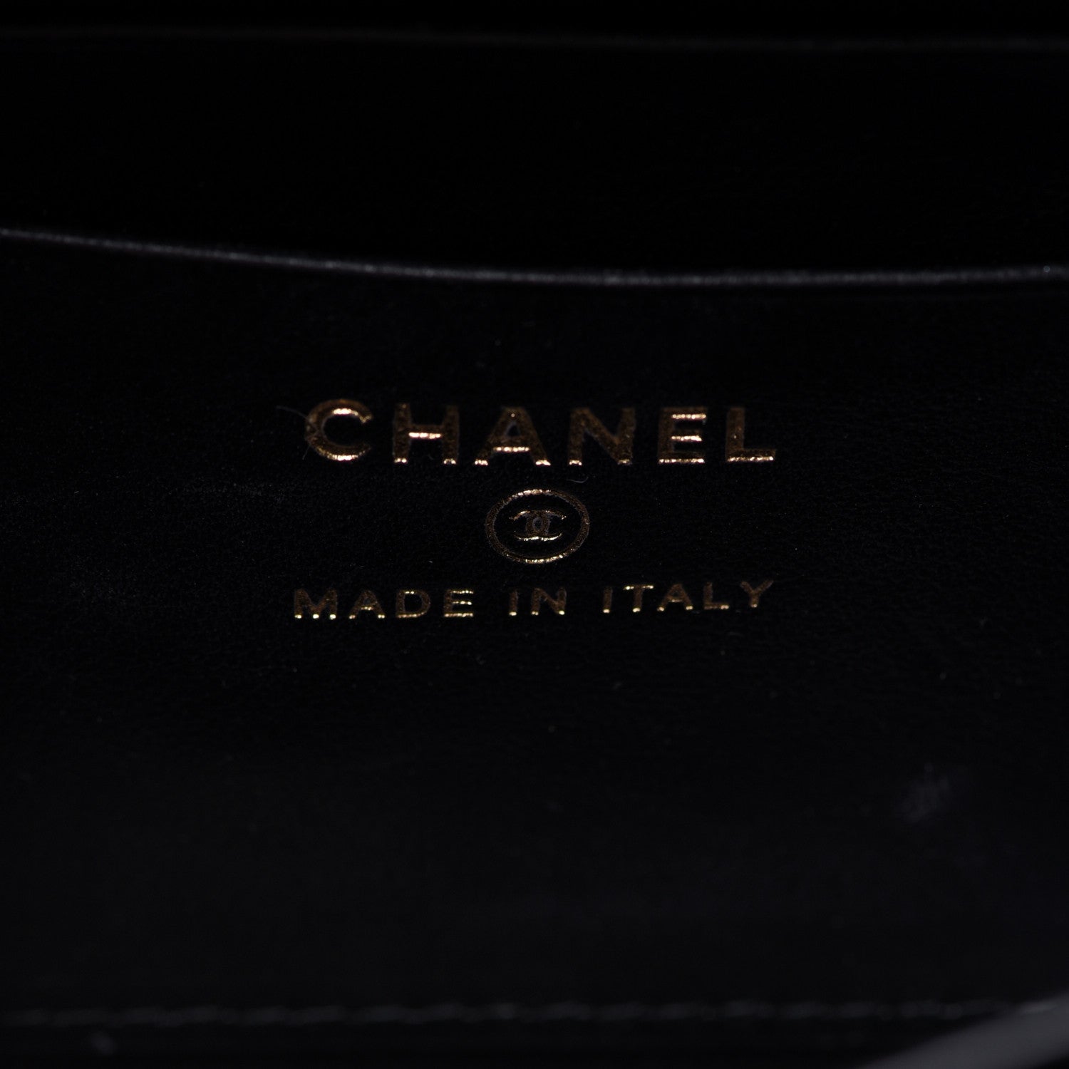 Chanel Caviar Quilted CC Filigree Vanity Clutch With Chain Black 6 of 11