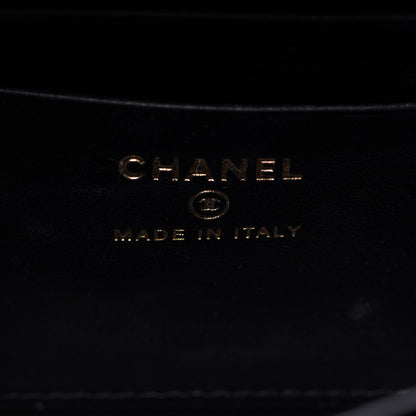 Chanel Caviar Quilted CC Filigree Vanity Clutch With Chain Black 6 of 11