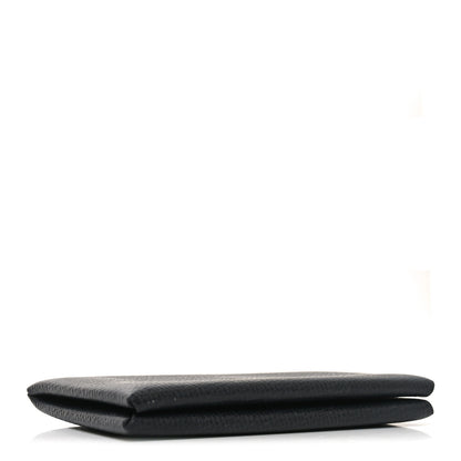 Hermes Epsom Calvi Card Case Black 4 of 7
