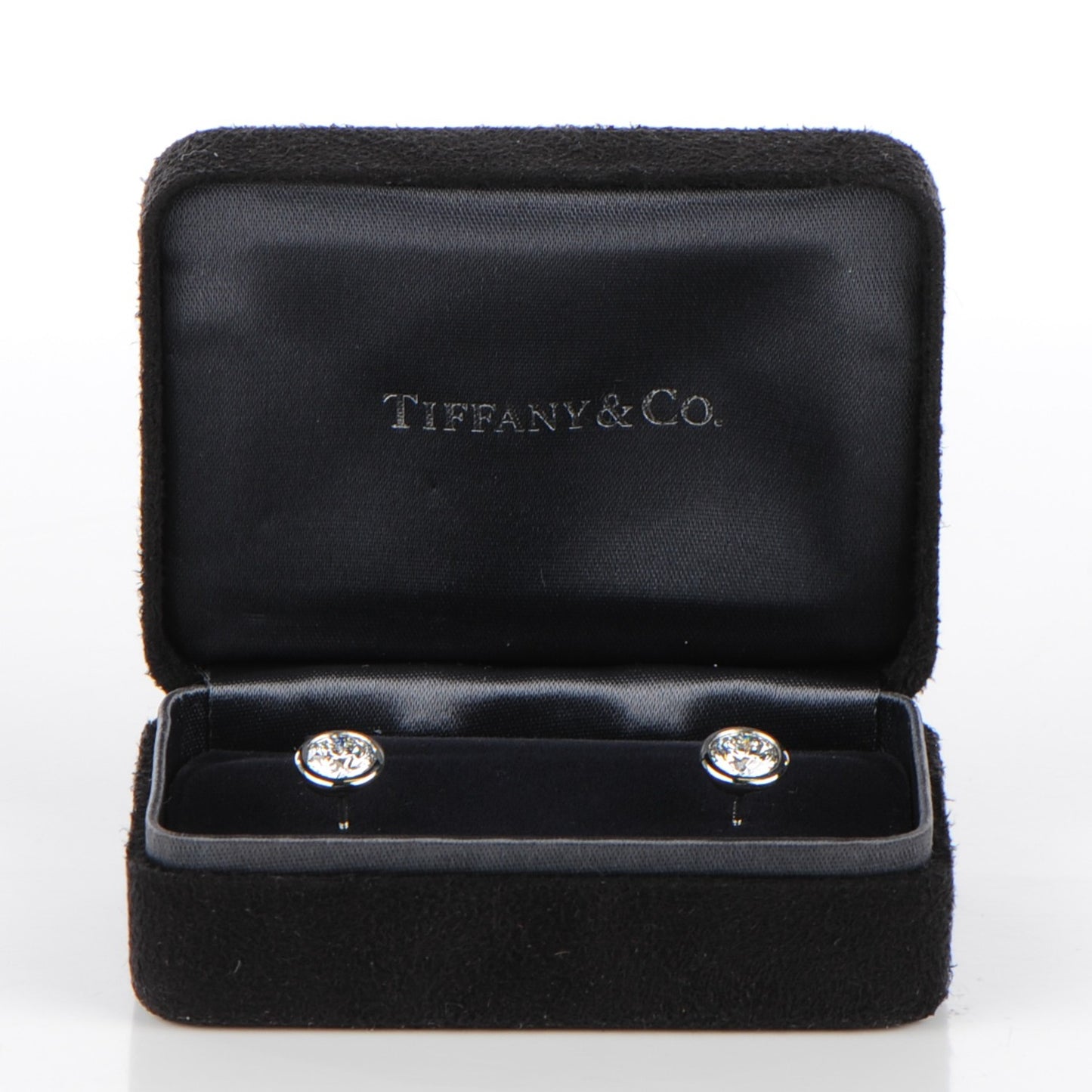 Platinum Diamond 2.0ctw Elsa Peretti Diamonds By The Yard Earrings