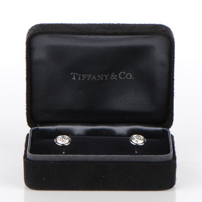 Tiffany Platinum Diamond 2.0ctw Elsa Peretti Diamonds By The Yard Earrings 3 of 11