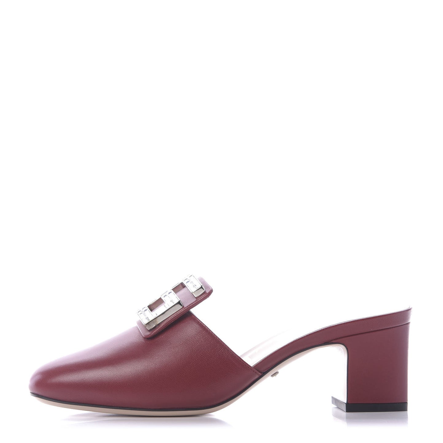 Malaga Kid Crystal Square G Madelyn Mules 37 Romantic Cerise