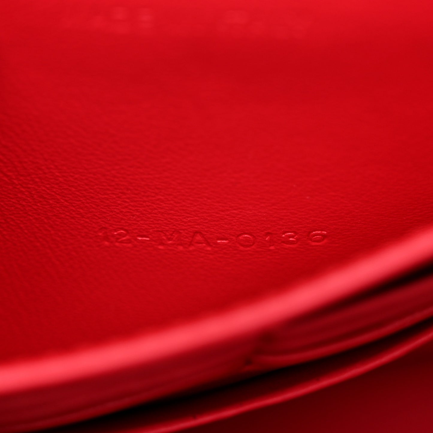 Patent Tribale Chain Wallet Red