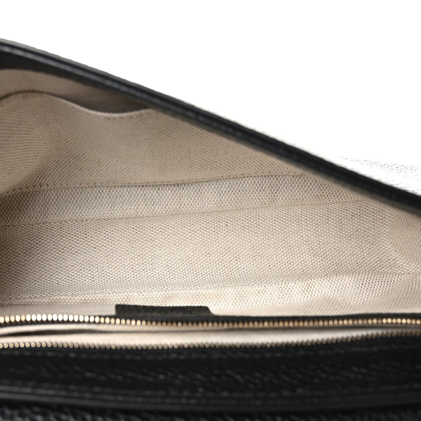Pebbled Calfskin Medium Soho Flap Crossbody Black