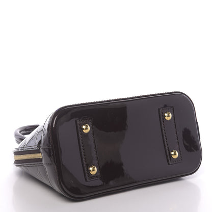 Louis Vuitton Vernis Alma BB Amarante 5 of 10