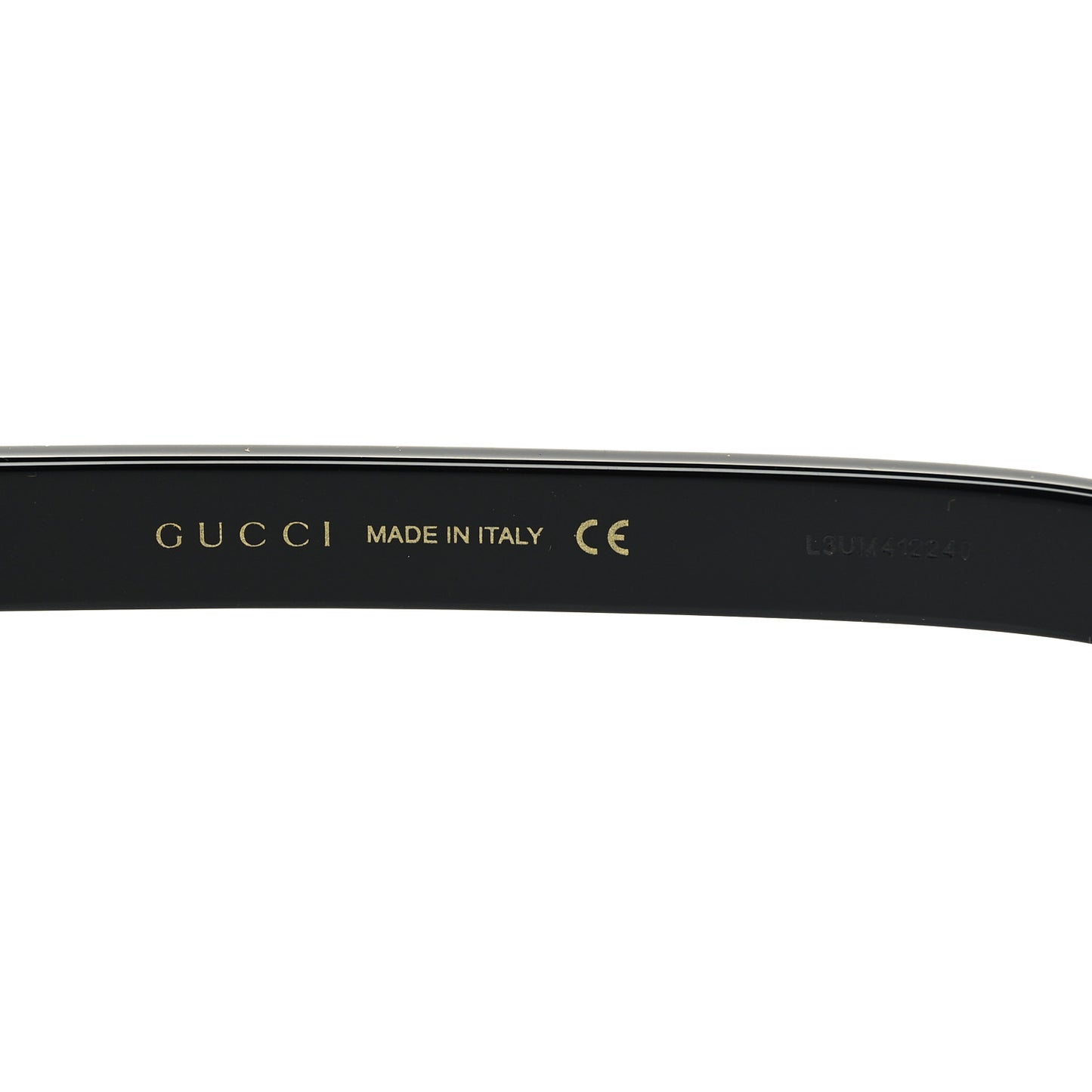 Acetate Geometric Sunglasses GG0496S Black