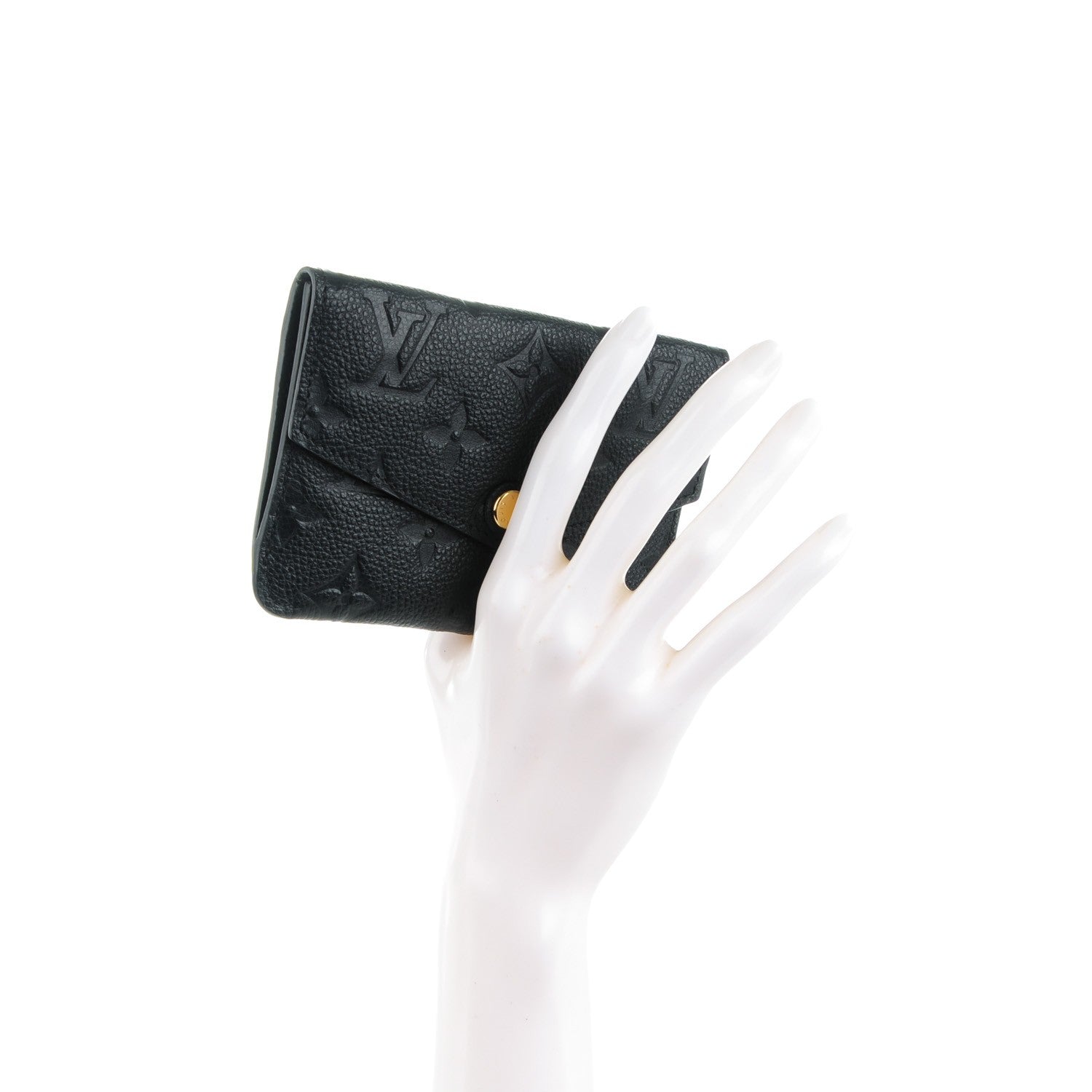 Louis Vuitton Empreinte Key Pouch Black 2 of 7