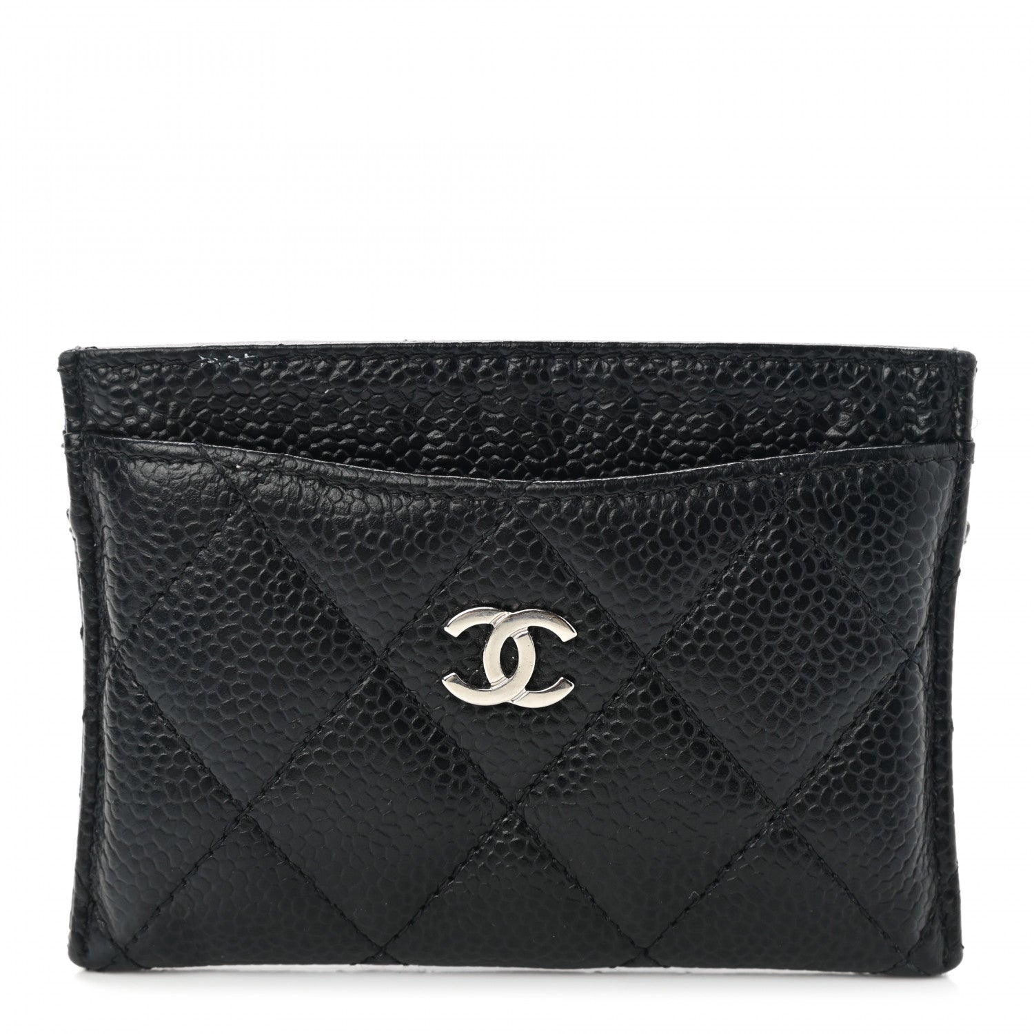 Chanel Caviar Quilted Card Holder Black 1 of 8