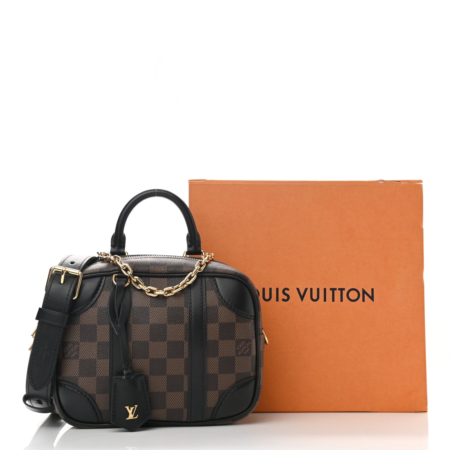 Damier Ebene Valisette Souple BB Black