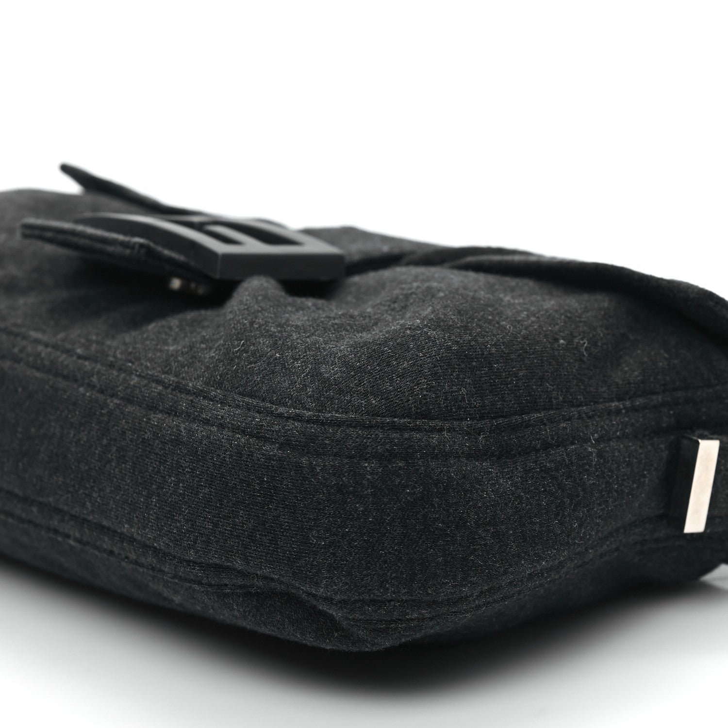 Fendi Jersey Baguette Grey 9 of 10
