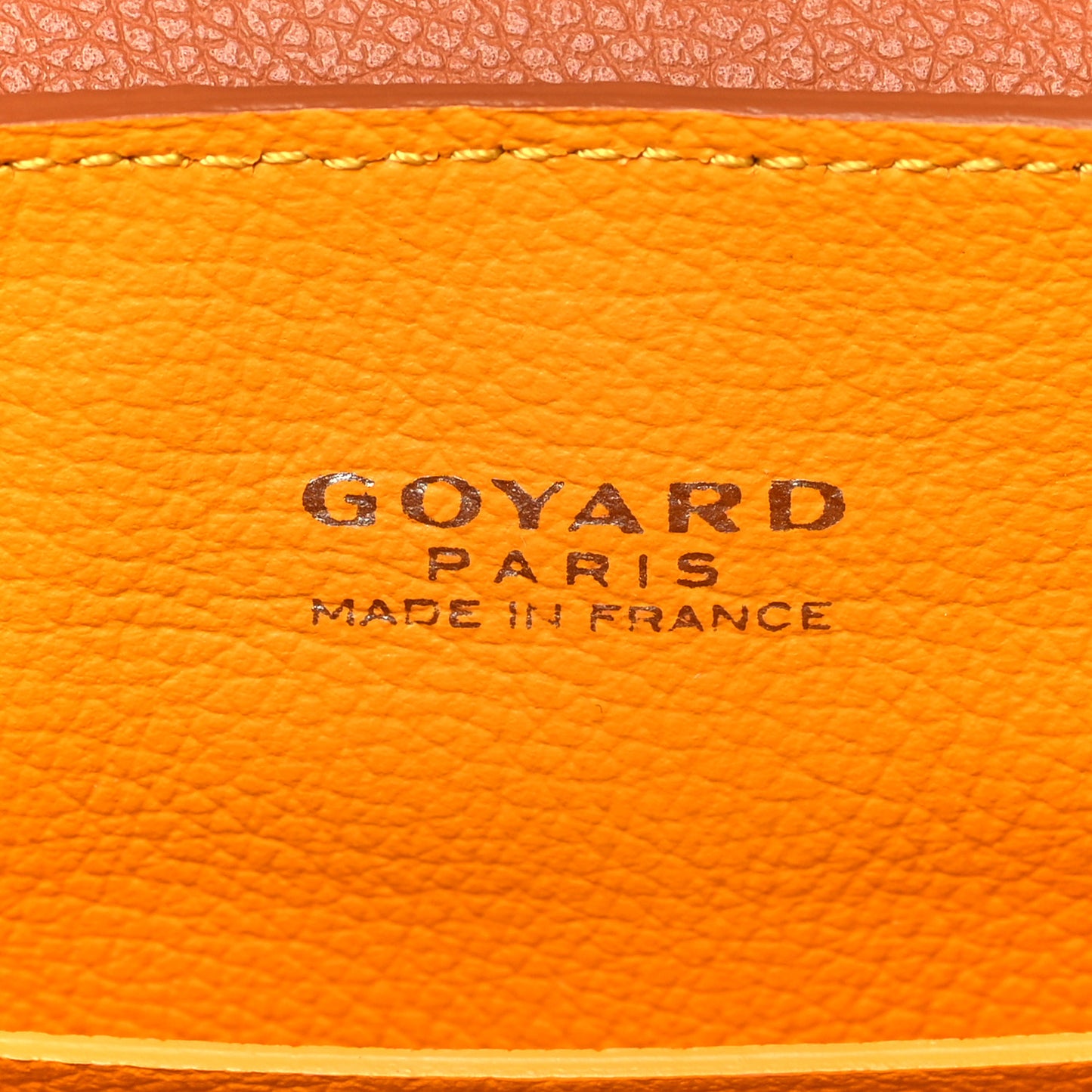 Goyardine Mini Saigon Black Gold