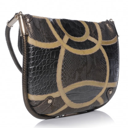 Gucci Exotic Patchwork Britt Medium Shoulder Bag 3 of 7