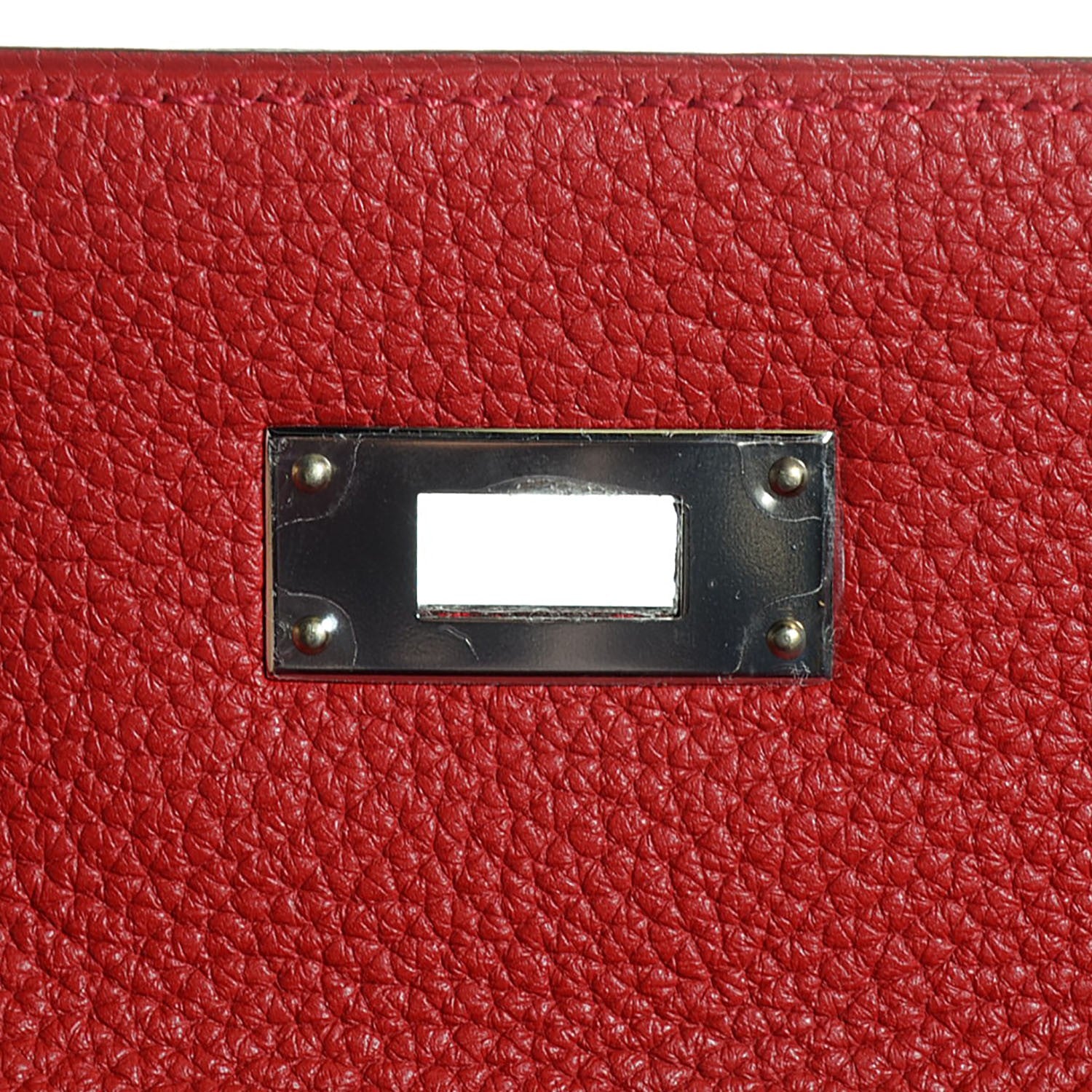 Hermes Togo Kelly Retourne 35 Rouge Casaque 18 of 28