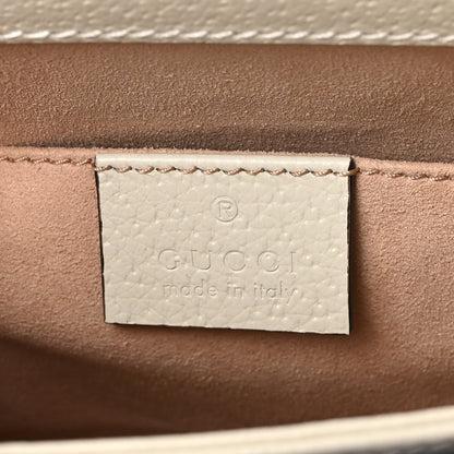 Gucci GG Supreme Monogram Textured Calfskin Web Small Ophidia Chain Shoulder Bag Beige Ebony Mystic White 6 of 9