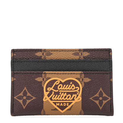 Louis Vuitton X NIGO Reverse Monogram Double Card Holder 1 of 7