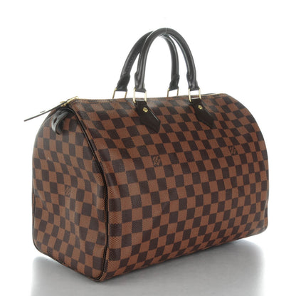 Louis Vuitton Damier Ebene Speedy 35 3 of 8