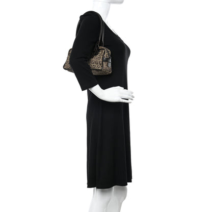 Fendi Zucchino Shoulder Bag Tobacco Moro 2 of 10