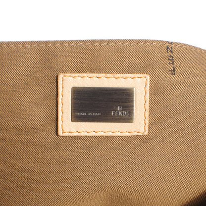 Fendi Canvas Raffia B Bag Brown 5 of 8