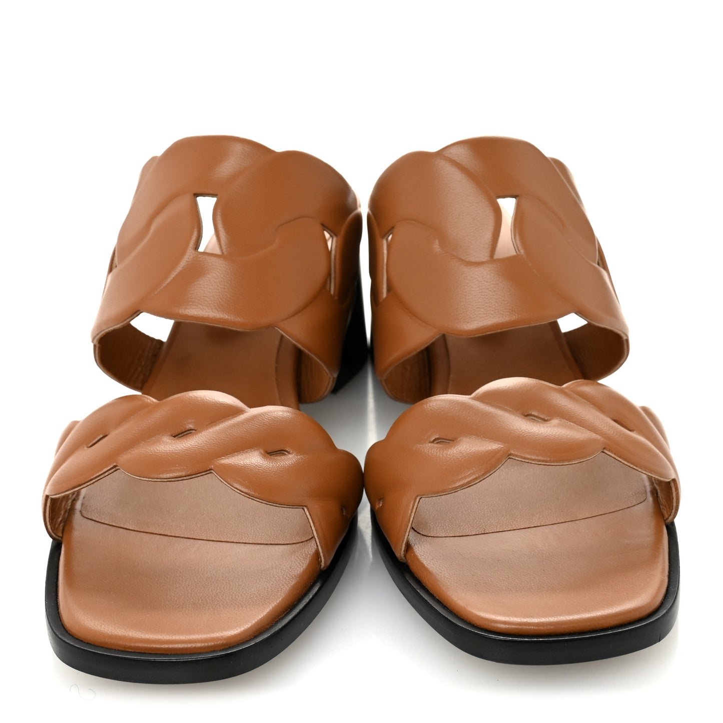 Nappa Gaby 60 Sandals 37.5 Naturel
