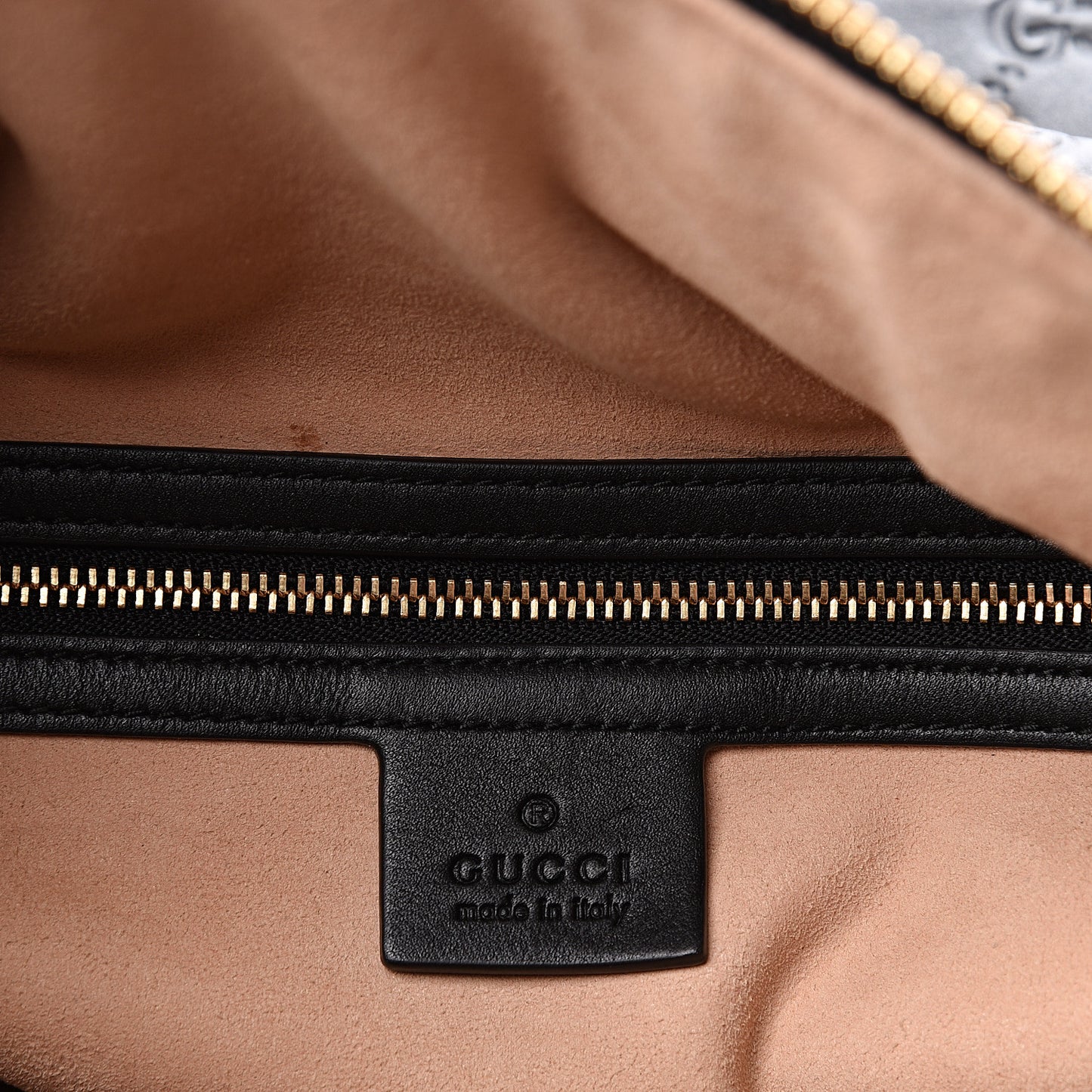 Guccissima Signature Large Linea A Hobo Black