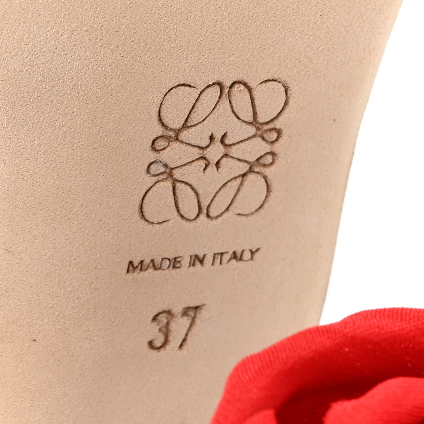 Calfskin Rose Boots 37 Black