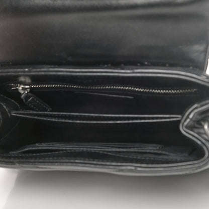 Saint Laurent Calfskin Y Quilted Monogram Toy Loulou Crossbody Bag Black 4 of 6