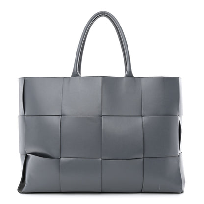 Bottega Veneta Nappa Maxi Intrecciato Mens Arco Tote Thunder 3 of 13