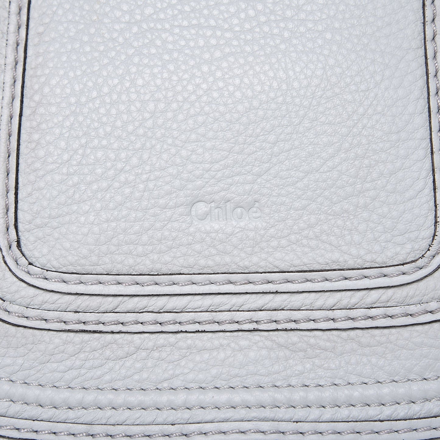 Calfskin Small Marcie Satchel Airy Grey