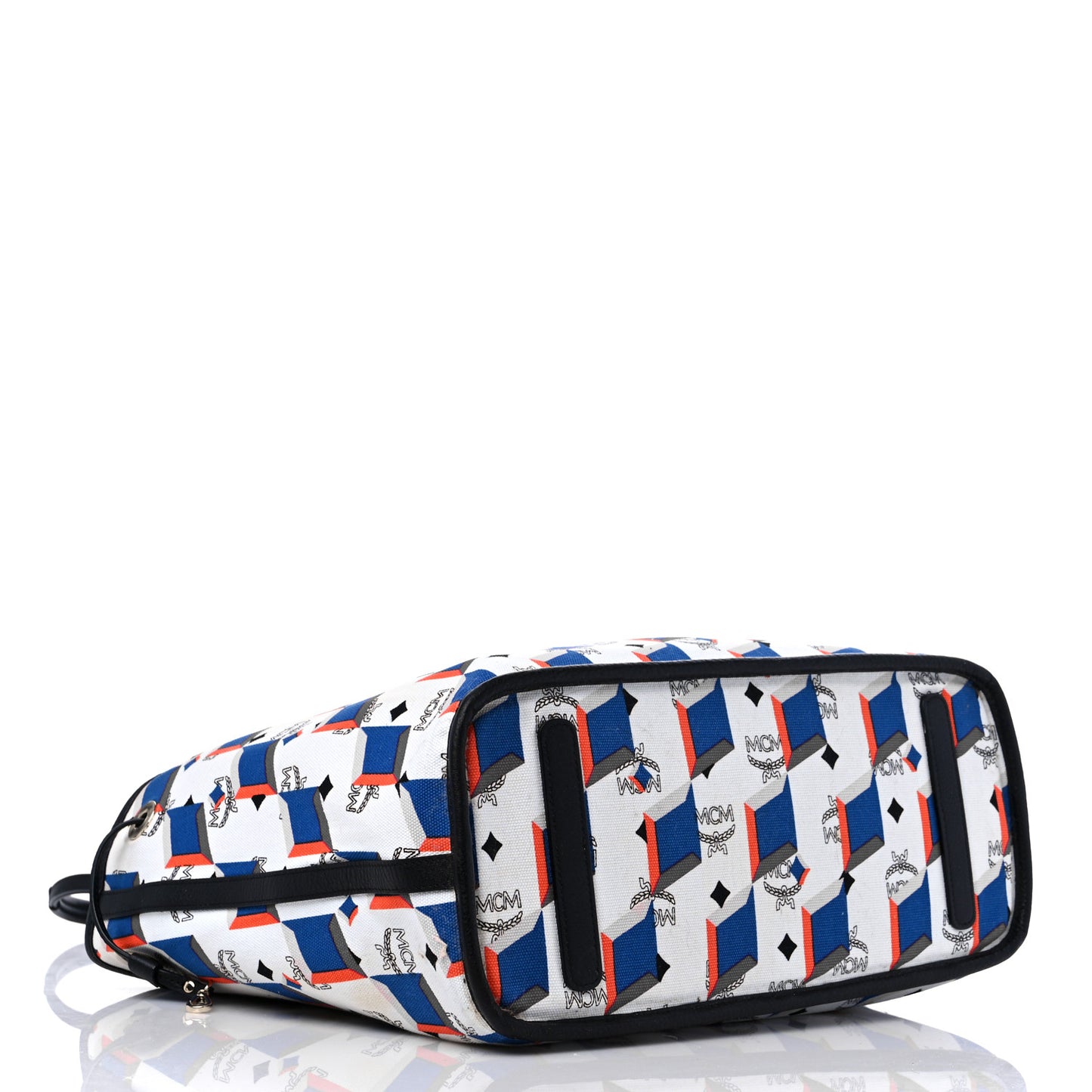 Visetos Medium Project Reversible Shopper Tote White