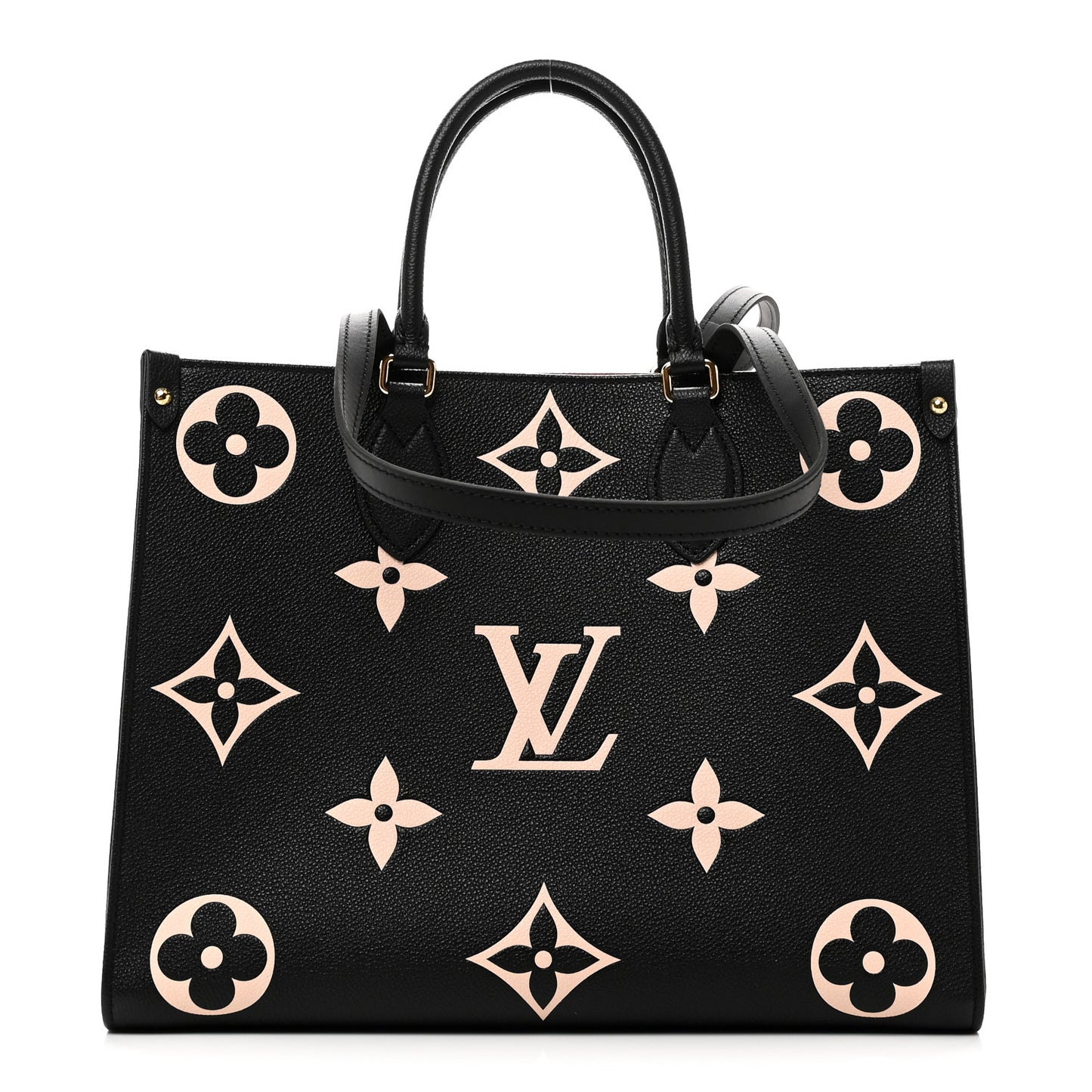 Empreinte Monogram Giant Onthego MM Black Beige