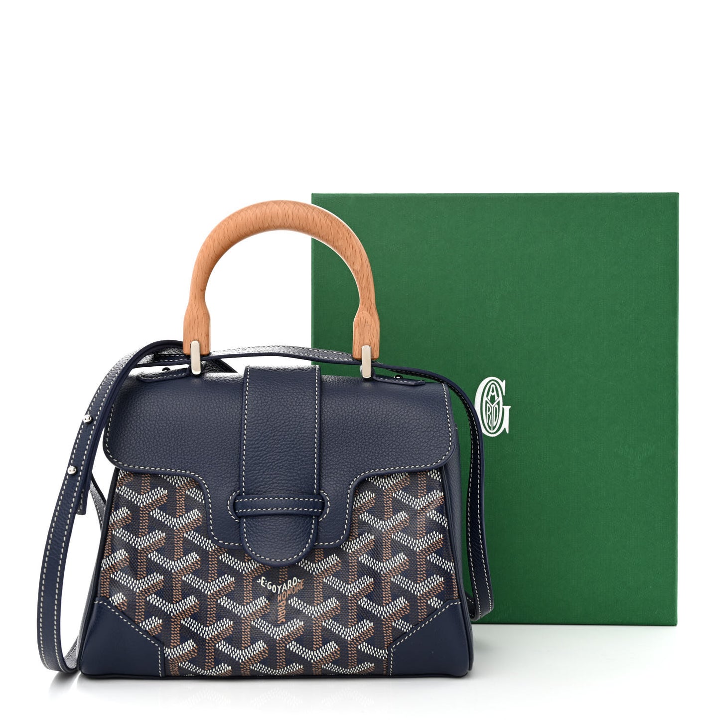 Goyardine Saigon Mini Navy
