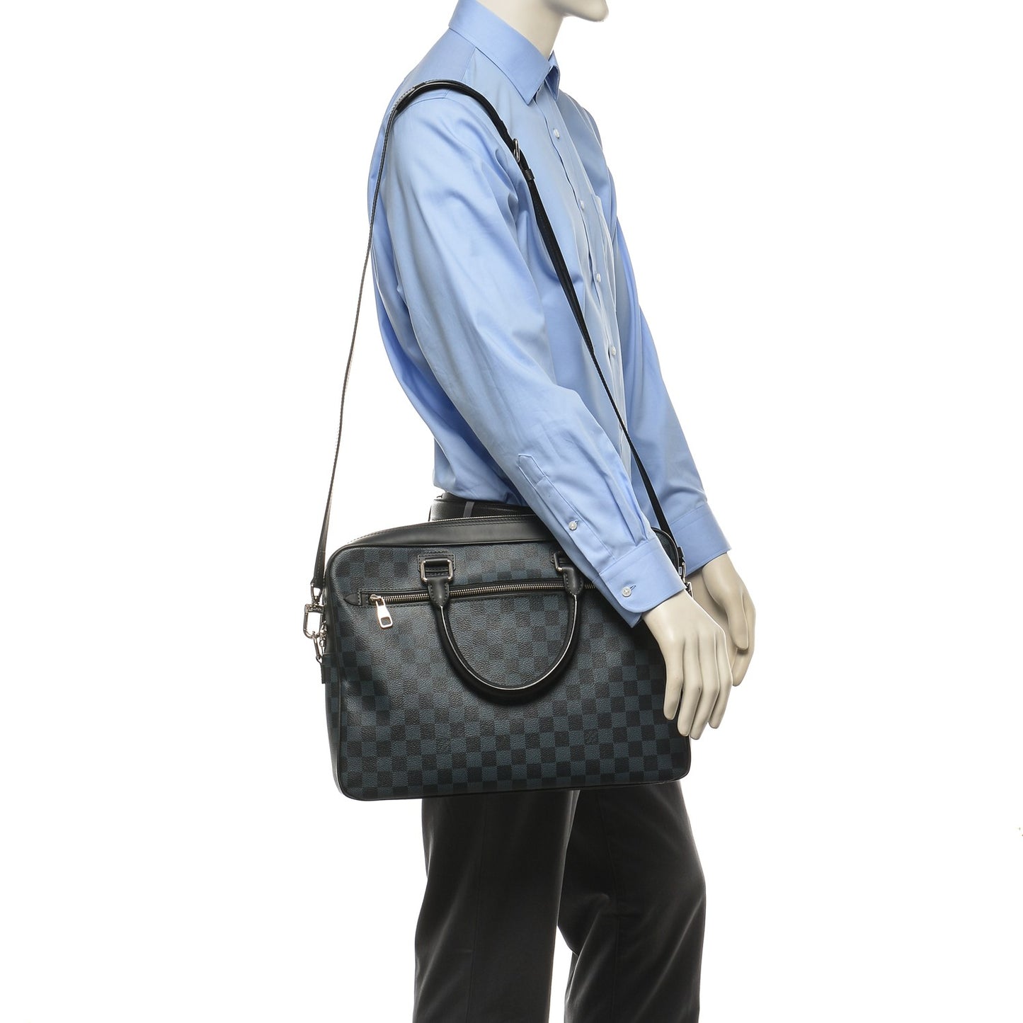 Damier Cobalt Porte Document Business