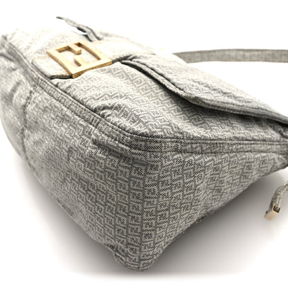 Fendi Zucchino Mama Baguette Grey 9 of 9