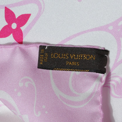 Louis Vuitton Silk Murakami Multicolor Boyfriend Wave Scarf 6 of 6