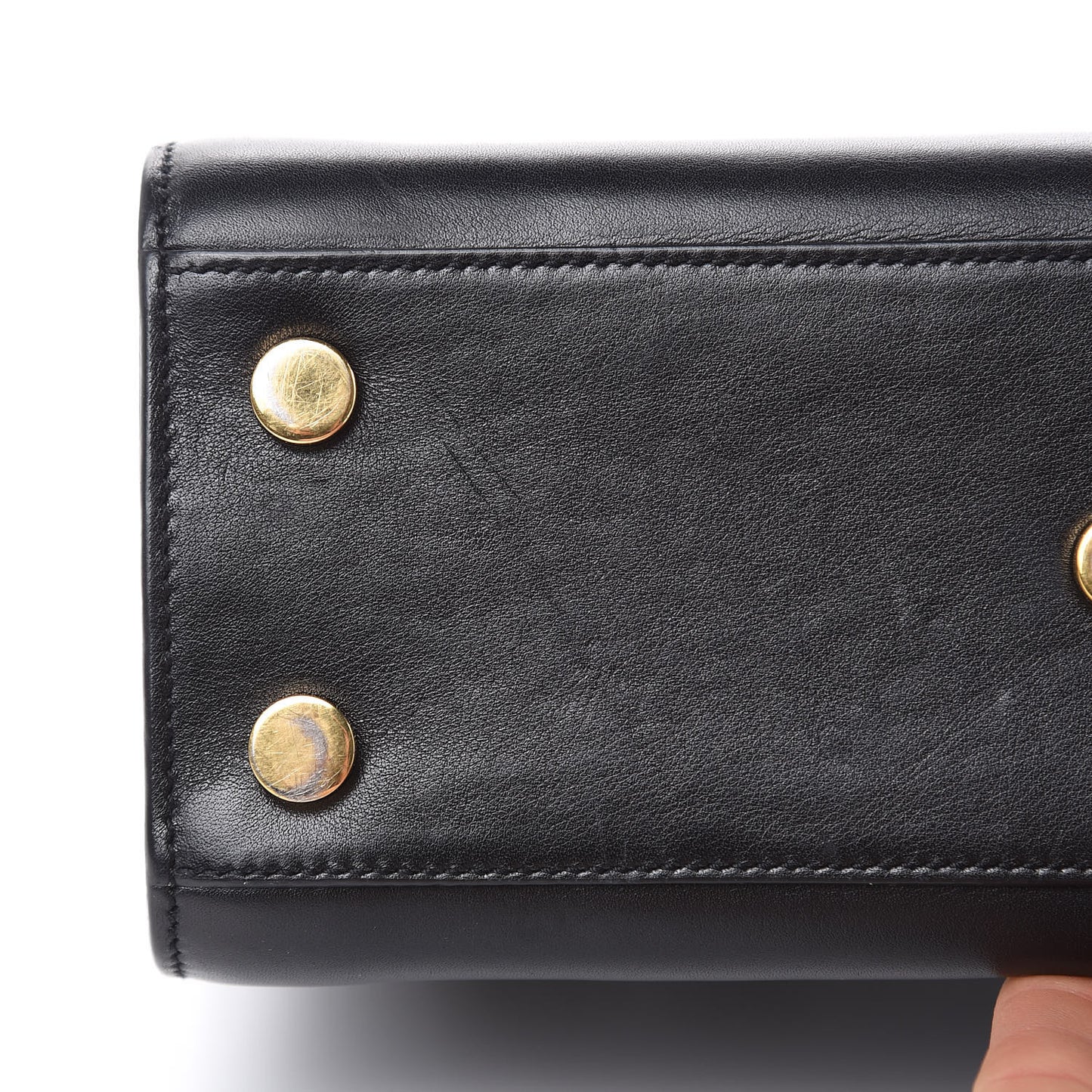 Calfskin Nano Sac de Jour Black