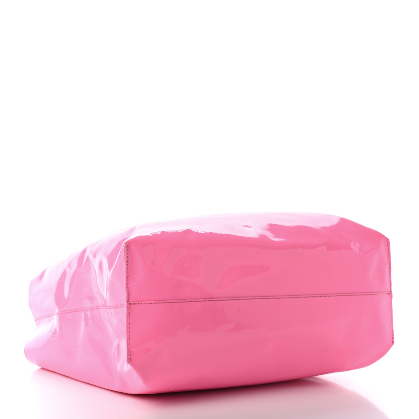 Vernice Palazzo Medusa Tote Pink