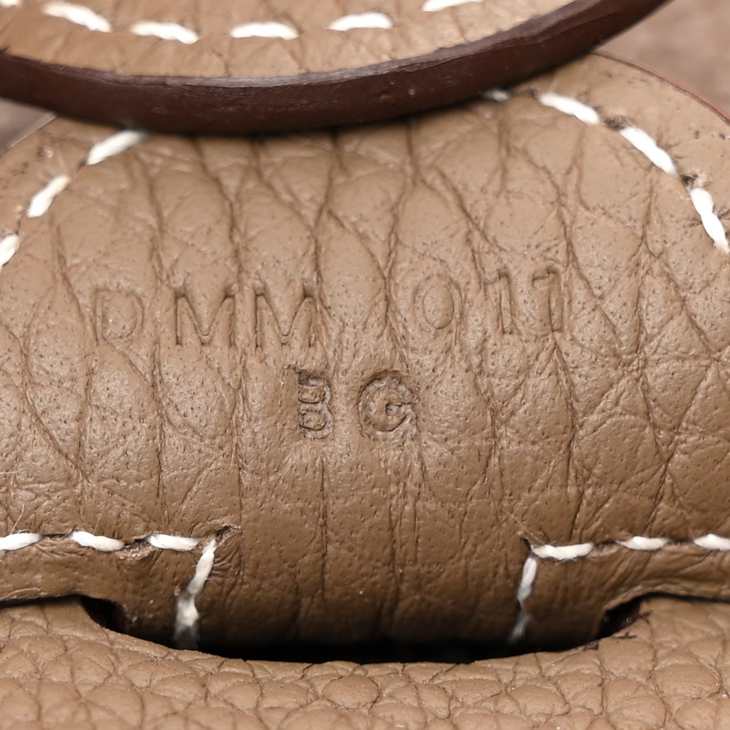 Hermes Taurillon Clemence Evelyne III PM Etoupe 7 of 11
