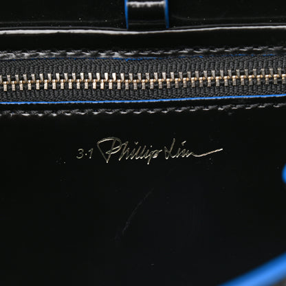 3.1 Phillip Lim Smooth Bridle Calfskin Mini Pashli Satchel Black 5 of 7