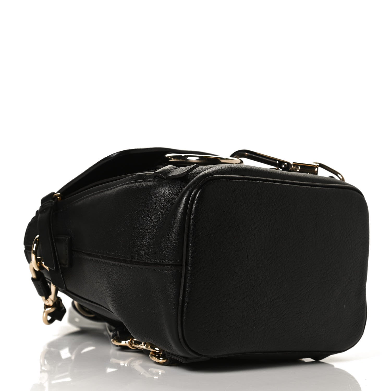 Chloe Suede Calfskin Mini Faye Backpack Black 3 of 11