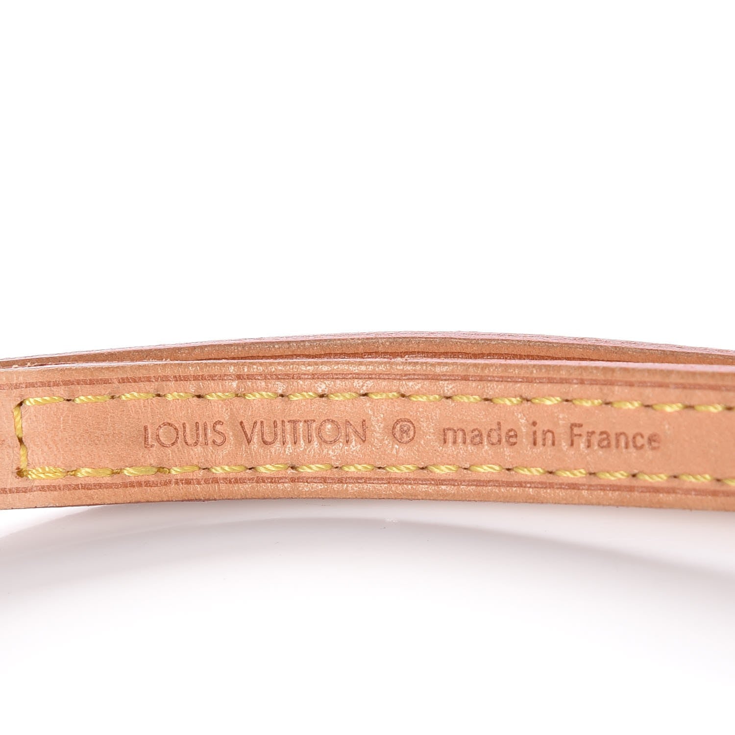 Louis Vuitton Vachetta 16mm Adjustable Shoulder Strap 7 of 9