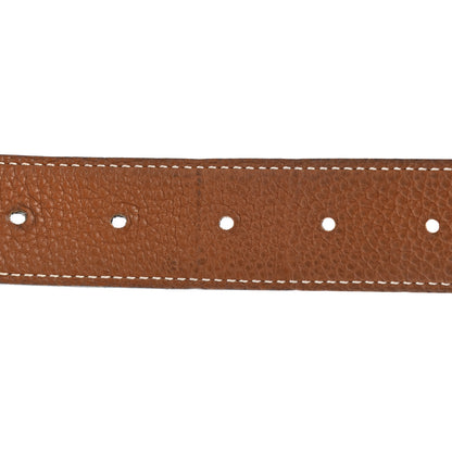 Hermes Swift Togo 32mm H Belt 90 Black Gold 3 of 6