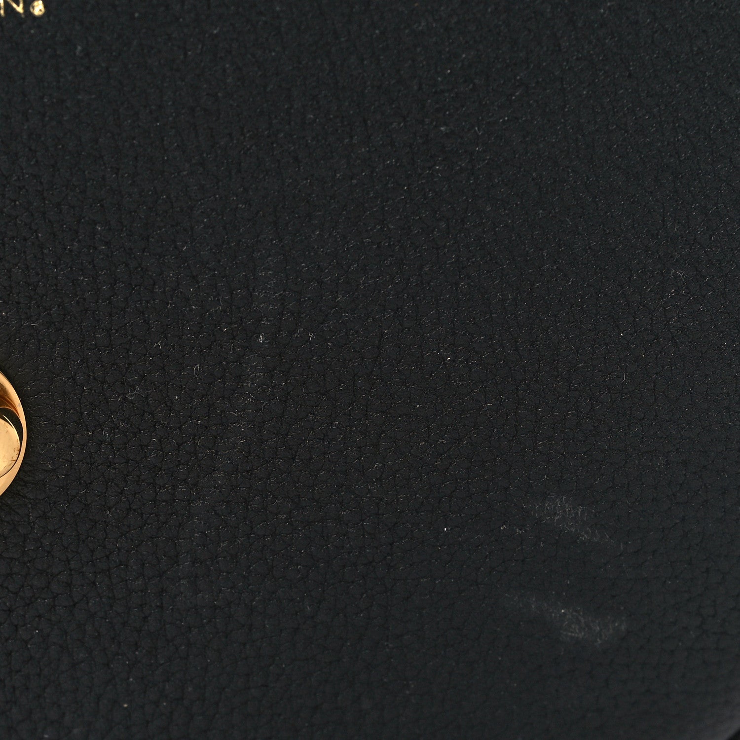 Louis Vuitton Grained Calfskin LV Pont 9 Soft MM Black 10 of 11