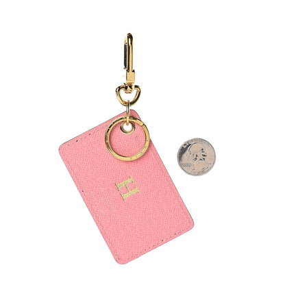Louis Vuitton Monogram Illustre Bag Charm Key Ring Rose 2 of 3