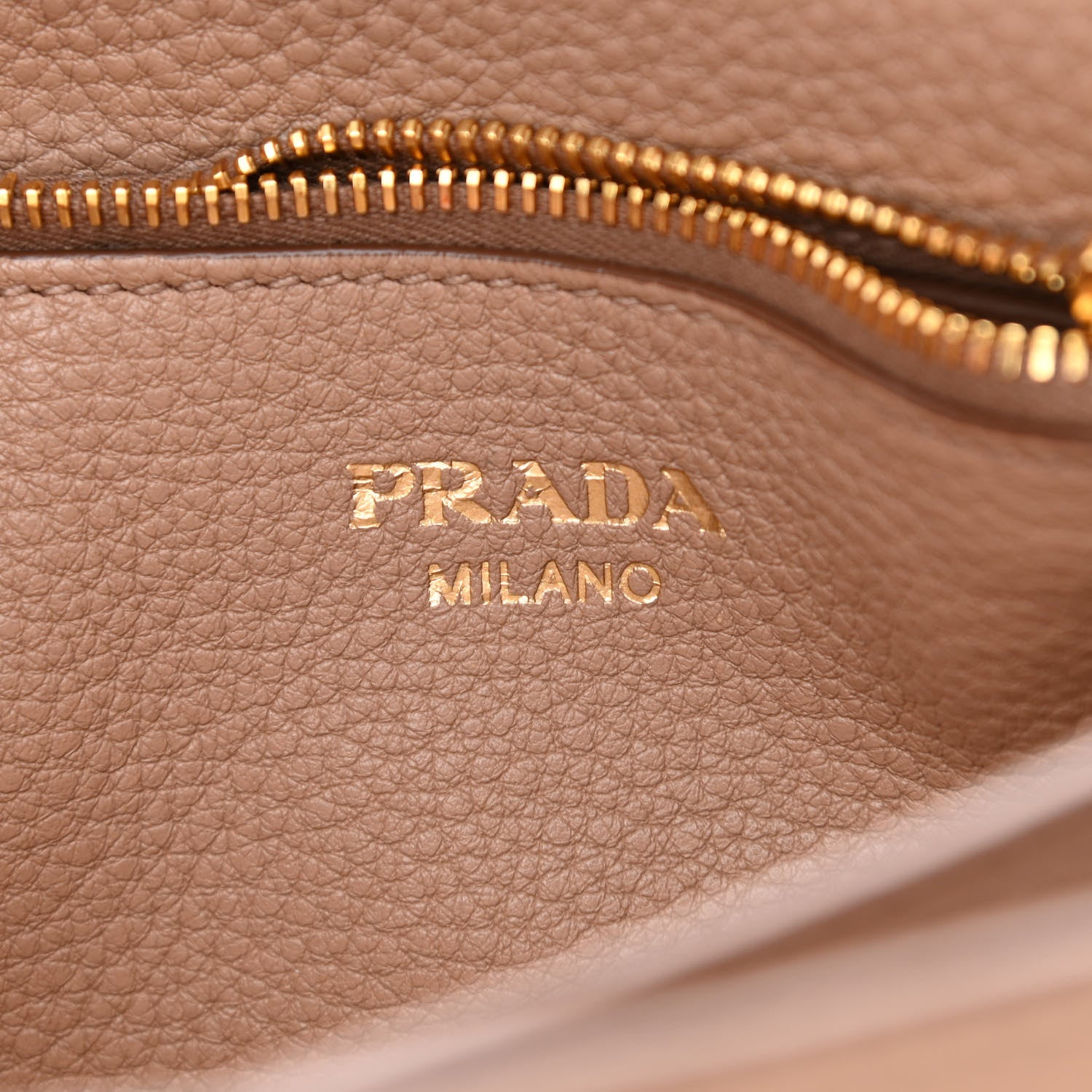 Prada Vitello Daino Flap Crossbody Cammeo 6 of 9