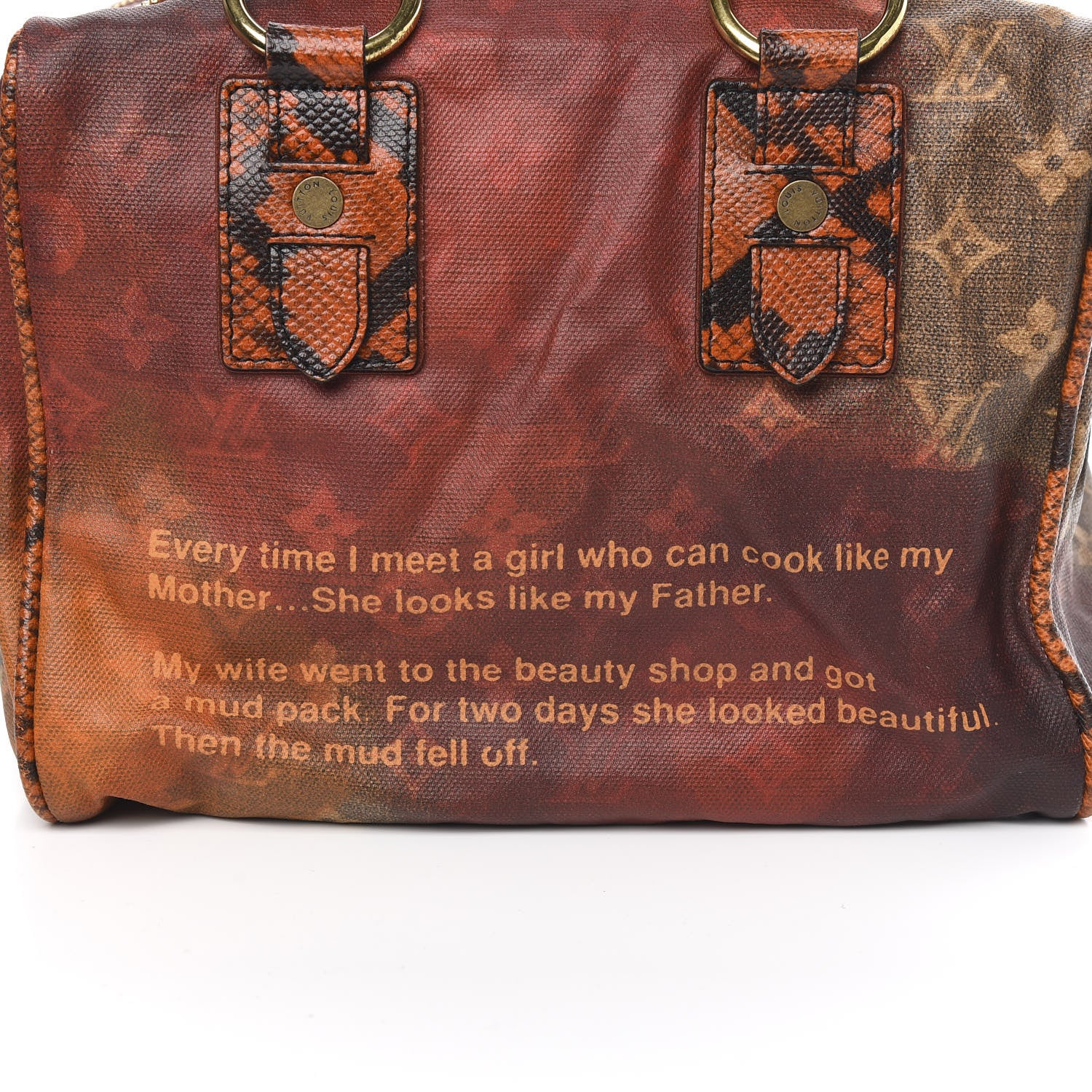 Louis Vuitton Monogram Karung Mancrazy Jokes Bag 10 of 10