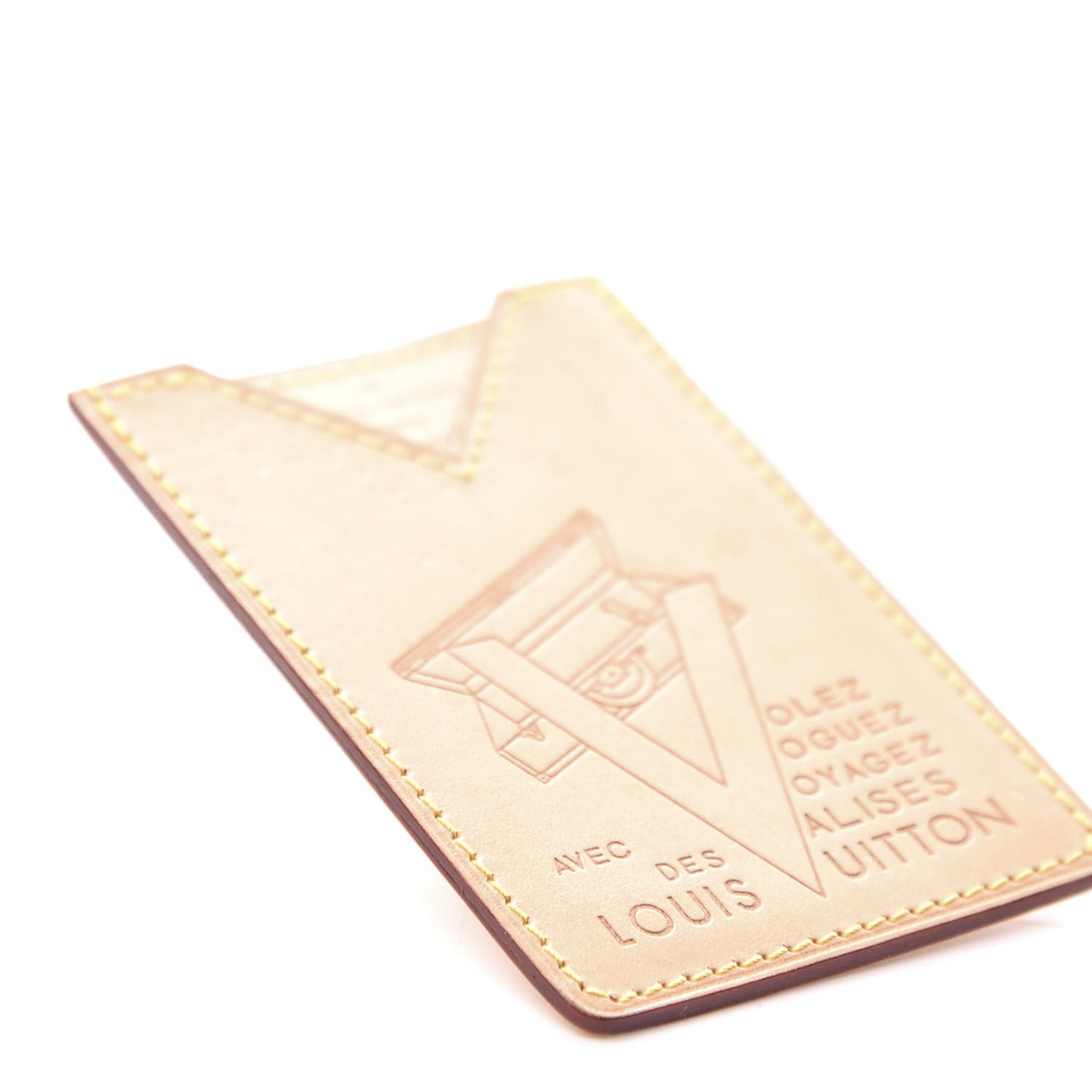 Vachetta Voyages Card Holder